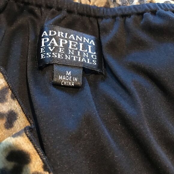 Adrianna Papell evening essentials beautiful like new lined blouse size medium - Picture 2 of 3